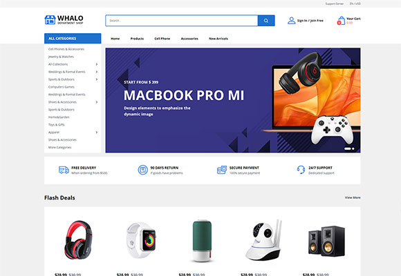 Ueeshop獨(dú)立站模板